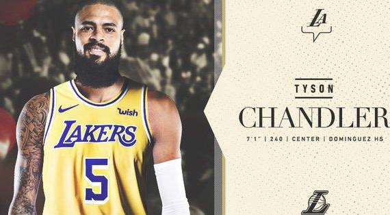 UFFICIALE NBA - Tyson Chandler è un giocatore dei Los Angeles Lakers