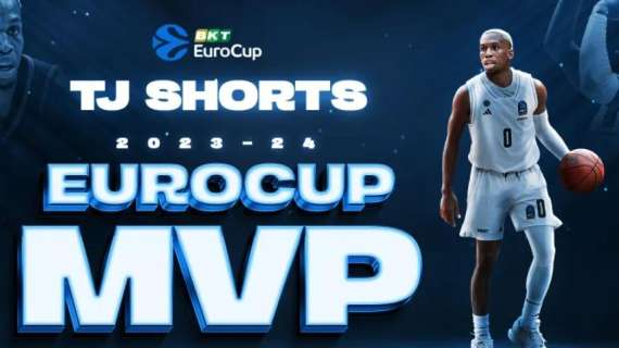 EuroCup, TJ Shorts è l'MVP del 2023/24: per lui futuro in EuroLega