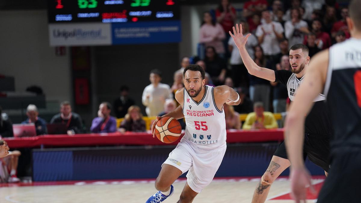 UNA Hotels Reggio Emilia, Kwam Cheatham salterà le prossime due partite