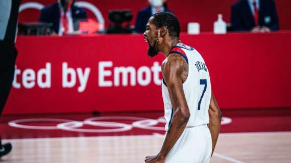 Team USA, Kevin Durant salta la prima partita delle Olimpiadi con la Serbia?