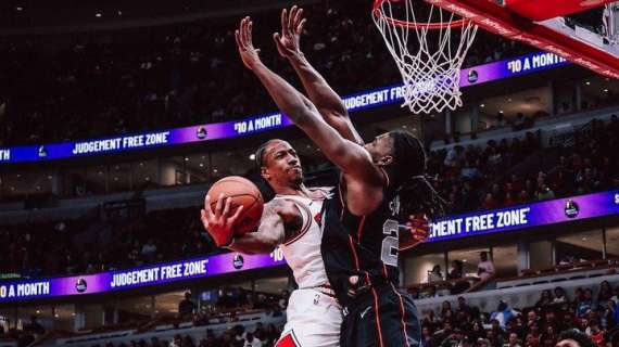 NBA - I Chicago Bulls mettono sotto ancora i Detroit Pistons