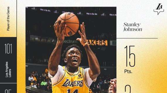 NBA - Stanley Johnson eroe improbabile, salva i Lakers dagli Utah Jazz