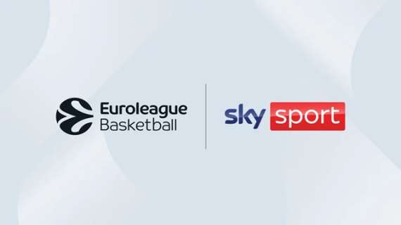 EuroLeague e EuroCup in esclusiva su Sky Italia fino alla stagione 2027/28