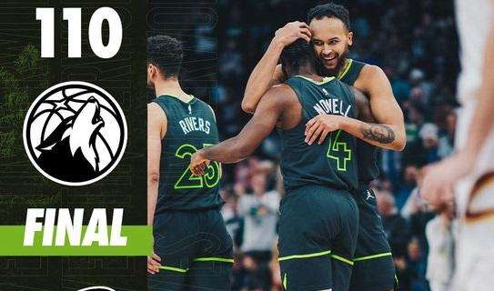 NBA - I Timberwolves dimostrano qualcosa di più dei Cleveland Cavaliers