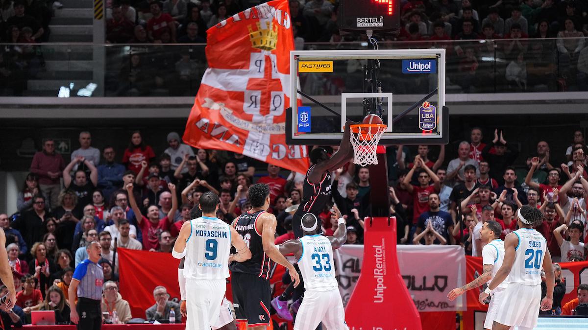 Reggio Emilia vs Pall. Cantù: diretta 3Q 51-45 25'