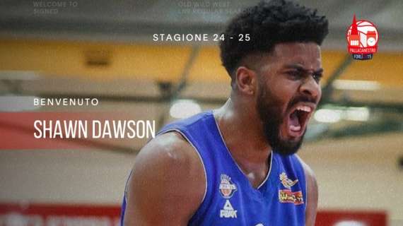 UFFICIALE A2 - L'ala Shawn Dawson è della Pallacanestro Forlì 2.015