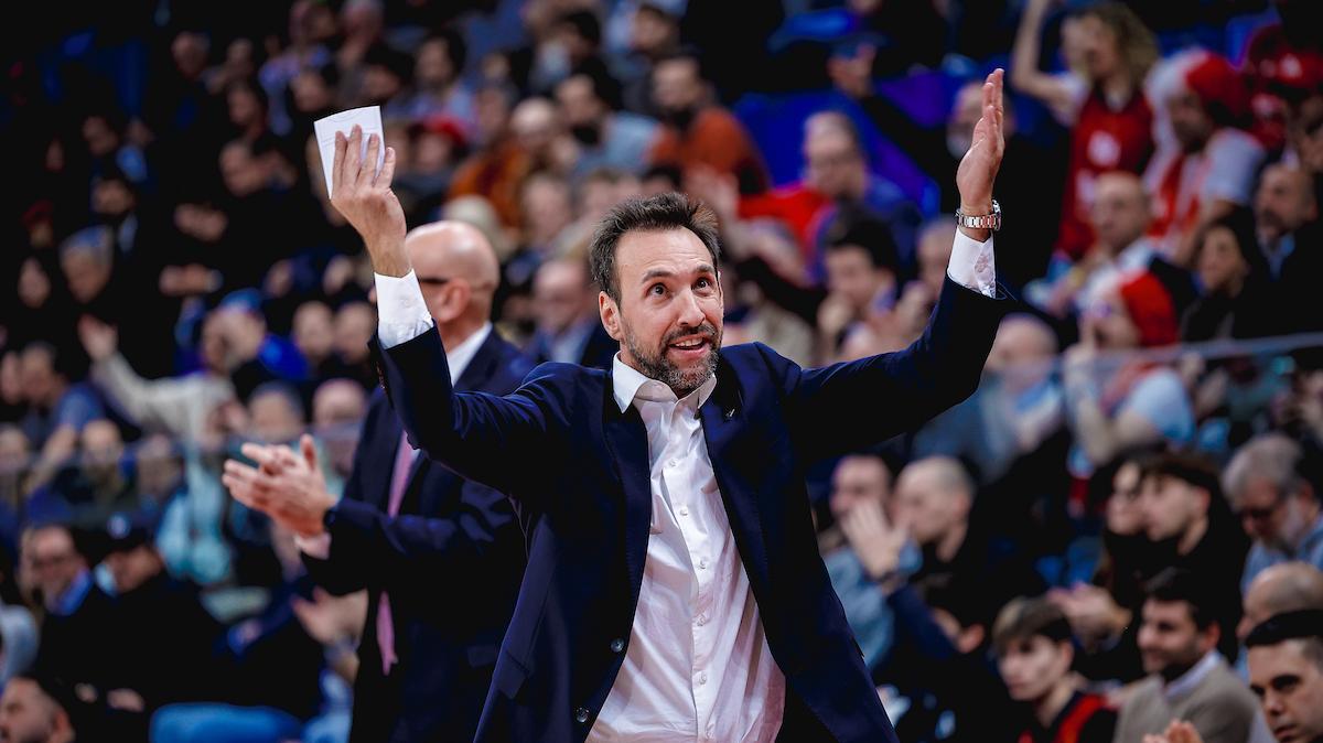 Peppe Poeta: «Una partita alla volta. Guduric? Aveva solo bisogno di trovare la condizione»