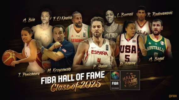 Pau Gasol nella classe 2025 della Hall of Fame FIBA: c'è anche Ratko Radovanovic