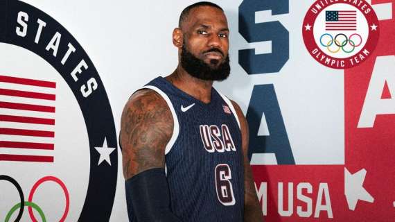 UFFICIALE: USA, LeBron James sarà il portabandiera alle Olimpiadi di Parigi 2024