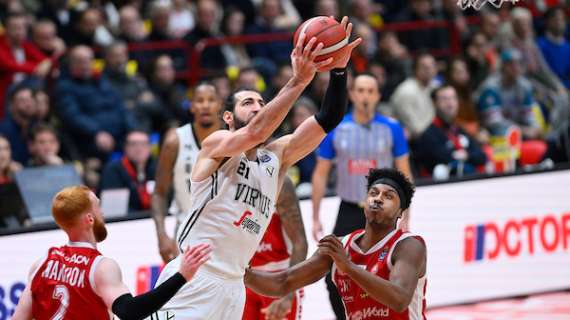 LIVE LBA - Il derby d'Italia è della Virtus Bologna 73-82