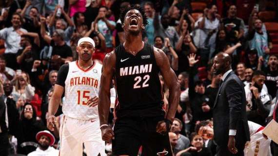 NBA - A Miami serve un overtime per battere gli Hawks