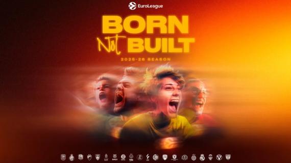 «Born Not Built»: EuroLeague presenta la nuova stagione 2025/26 (video)