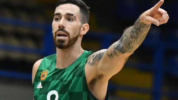 EuroLeague - Panathinaikos, nulla di serio l'infortunio di Luca Vildoza