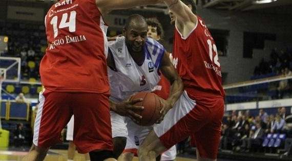 PARIS-LEVALLOIS Vs. GRISSIN BON REGGIO EMILIA 88 : 76 Eurocup Basketball 21/10/2014