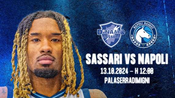 LIVE LBA - Dinamo Sassari vs Napoli Basket: diretta (20-12 8')