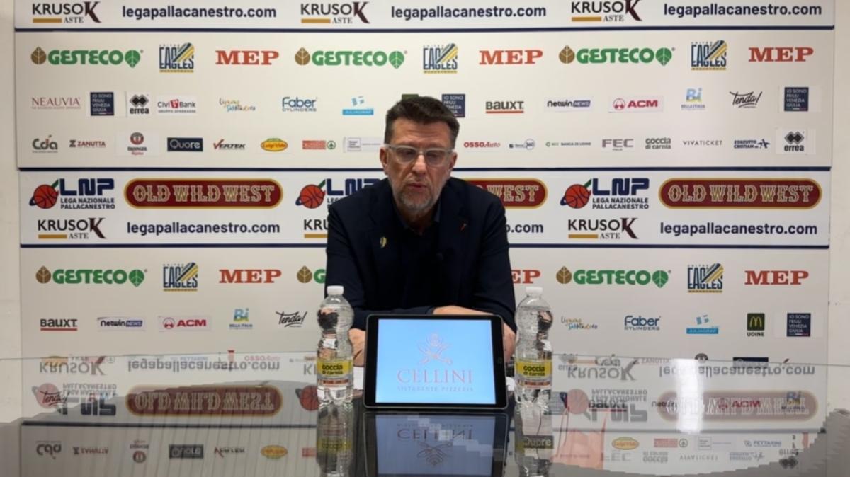 Batosta Cividale, Micalich: «Brutta figura, difficile commentare una caduta del genere»