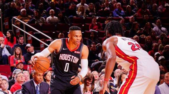 NBA - James Harden e Russell Westbrook raffreddano i Miami Heat