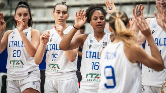 Europei Under 18F - Italia al nono posto con la vittoria sulla Lettonia