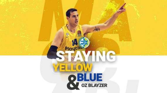 EuroLeague - Il Maccabi Tel Aviv conferma Oz Blayzer