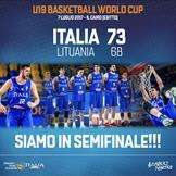  Under 19 maschile Mondiale, Azzurri tra le prime quattro: Italia-Lituania 73-68, domani la semifinale