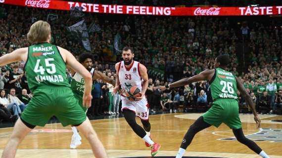 LIVE EL - Sumner ed Evans spezzano l'Olimpia, e lo Zalgiris la raggiunge