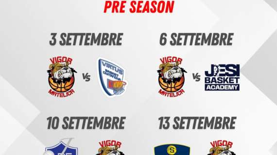 Serie B - Halley Thunder Matelica: calendario amichevoli precampionato