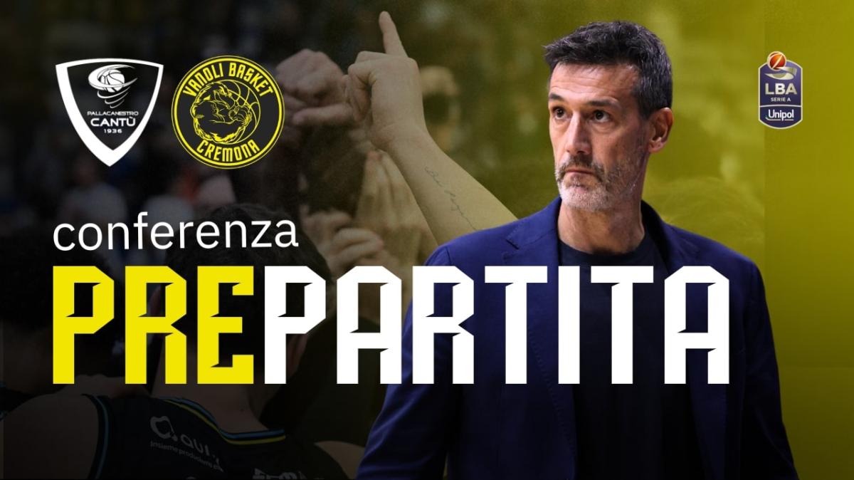 Vanoli Cremona, Brotto: «Domenica andremo a Desio consapevoli della difficoltà»