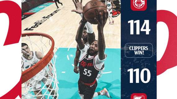 NBA - Un forte finale permette ai Clippers di vincere a Memphis