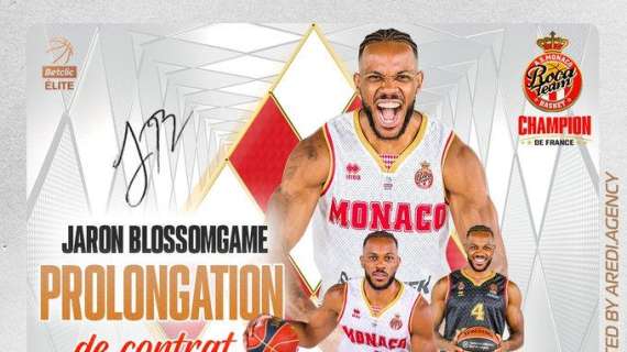 UFFICIALE EL - AS Monaco, rinnovato il contratto di Jaron Blossomgame