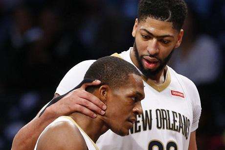 NBA - Lakers: Anthony Davis entusiasta di giocare di nuovo con Rajon Rondo