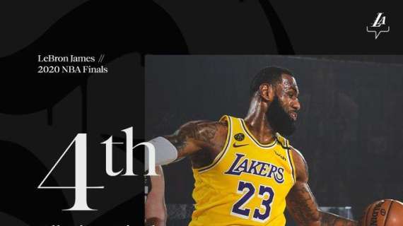 NBA - Lakers, LeBron James avanza in tutte le categorie di record dopo gara 1