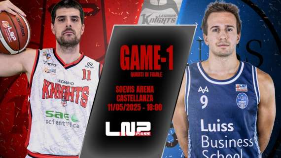 Serie B Playoff - Sarà la Luiss Roma l'avversario dei Legnano Knights