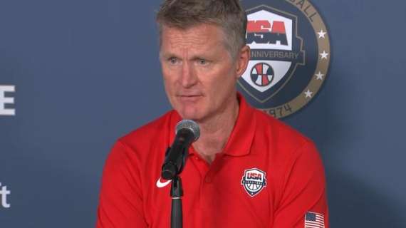 Team USA, Steve Kerr: "Squadra poco concentrata, è colpa mia"