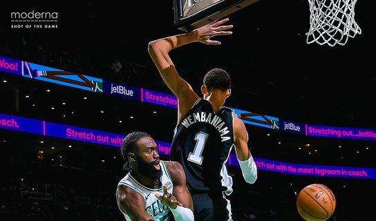 NBA - Gli Spurs possono poco o nulla al TD Garden di Boston
