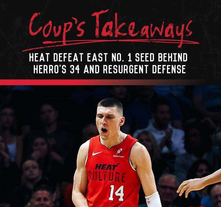 NBA - Herro e gli Heat si tengono dietro dei Cavaliers affaticati