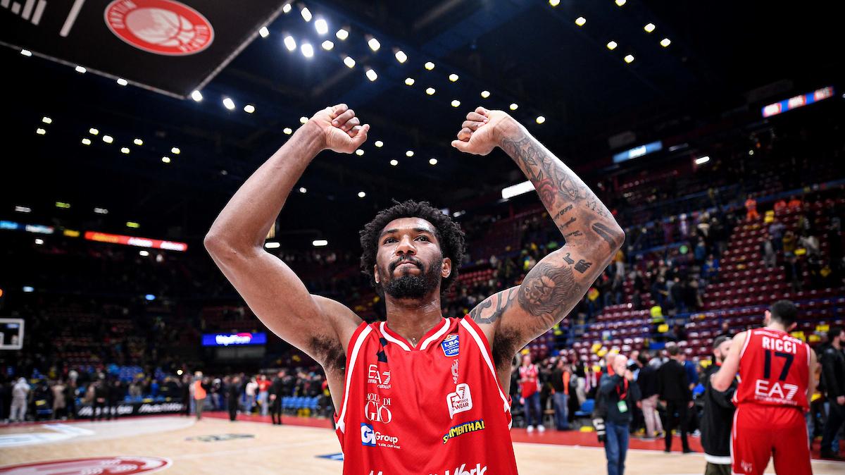 Olimpia, Brooks decisivo anche con la Virtus: «Ora una settimana importante»