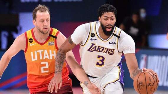 NBA - I Lakers blindano il primo posto superando i Jazz