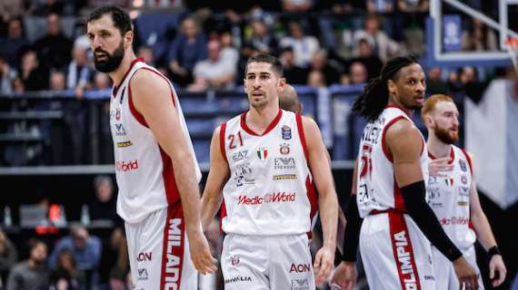 Olimpia, Messina elogia Flaccadori: «A livello di quelle dei playoff dell'anno scorso»