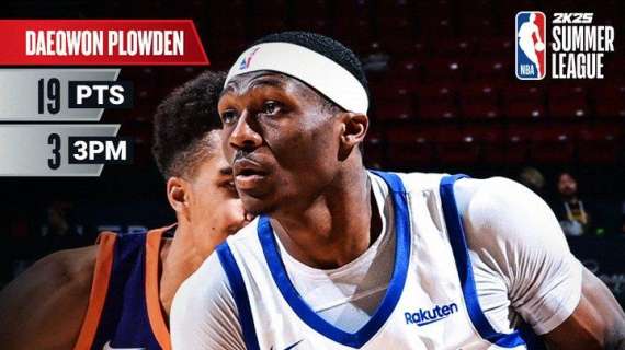 LV Summer League - Daeqwon Plowden guida la carica dei Warriors su Phoenix