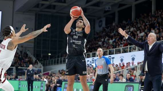 LIVE LBA - Pandemonio a Trento: la Dolomiti Energia trionfa nel finale su Trapani