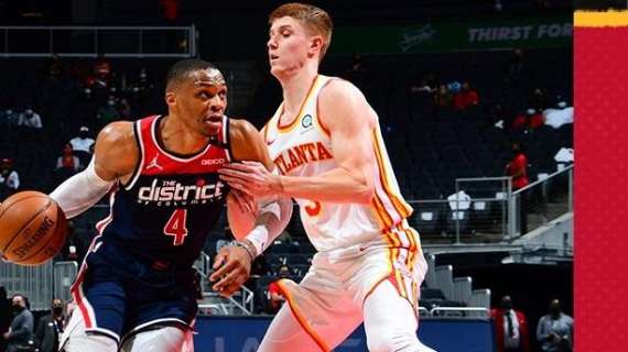 NBA - Gli Hawks resistono al record di Russell Westbrook e ai Wizards
