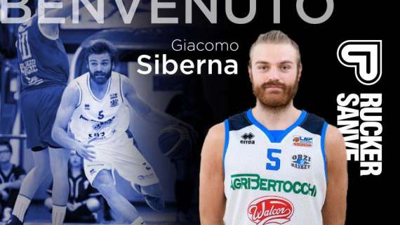 Serie B - Rucker Sanve: in arrivo Giacomo Siberna
