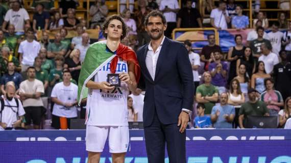 Francesco Ferrari MVP dell'Italia U20 sul tetto d'Europa: «Abbiamo dato tutto»