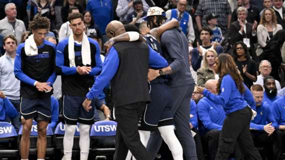 NBA - Dallas trema per l'infortunio di Irving, pericolo stagione finita