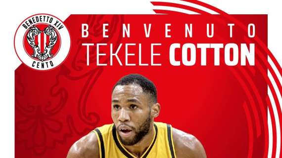 UFFICIALE A2 - Tekele Cotton é un nuovo giocatore di Cento