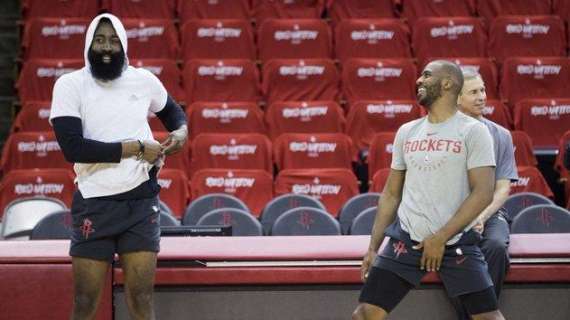 NBA - Rockets, James Harden nega i disaccordi con Chris Paul