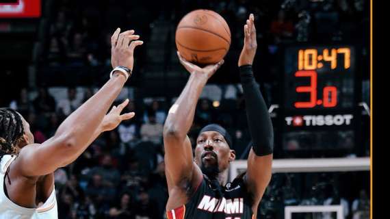 NBA - Miami: il buzzer beater di Bam Adebayo sconfigge gli Spurs