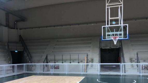 Serie B - Omegna, ultimazione lavori al palazzetto di Gravellona