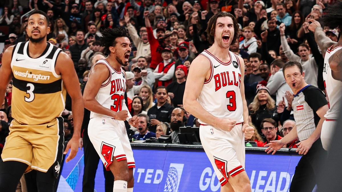 Giddey e Vucevic trascinano i Bulls, Wizards al 14° ko consecutivo 