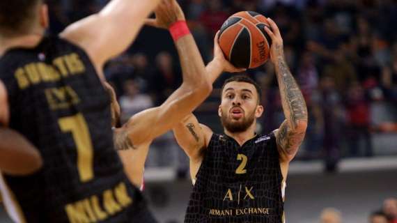 EuroLeague - L'Olimpia Milano travolge l'Olympiacos al Pireo